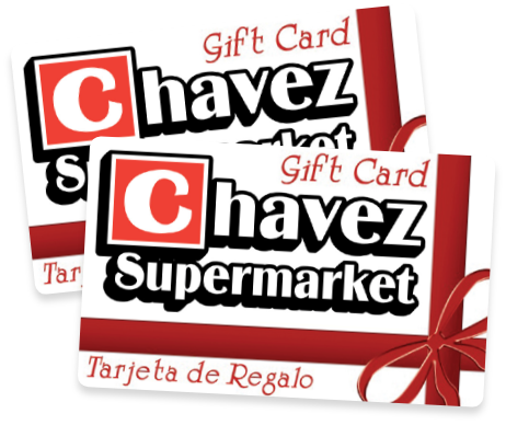 Chavez Tarjetas de Regalo